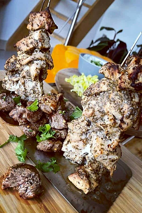 Vertical Oven Kebab Skewer Meat Spit, Spike - Image 3