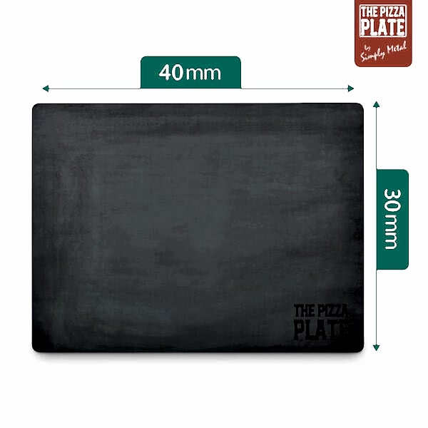 The Pizza Plate Rectangle Baking Steel 30cm x 40cm for Bread or Pizza - Image 6