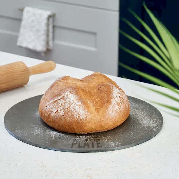 The Pizza Plate Round Baking Steel 32cm for Pizza or Bread - Image 3