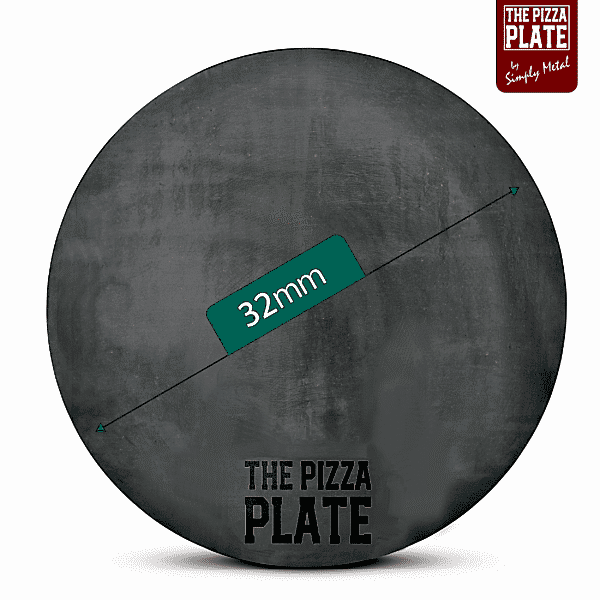 The Pizza Plate Round Baking Steel 32cm for Pizza or Bread - Image 4