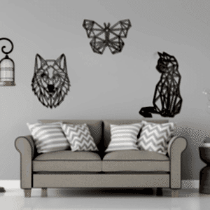 Simply Geometric Wall Art Various Animals Sold Individually