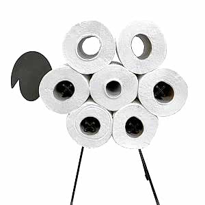Simply Metal Sheep Toilet Roll Holder