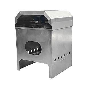NEW! Stainless Steel Wood Fired Pizza Oven and Fire Pit